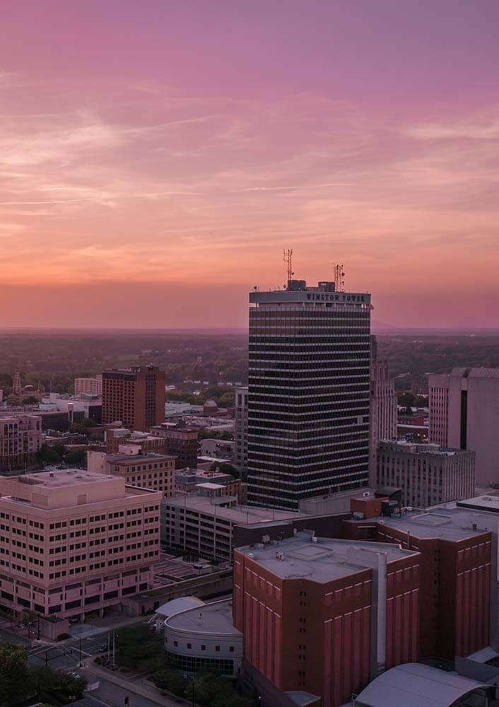 Winston-Salem skyline